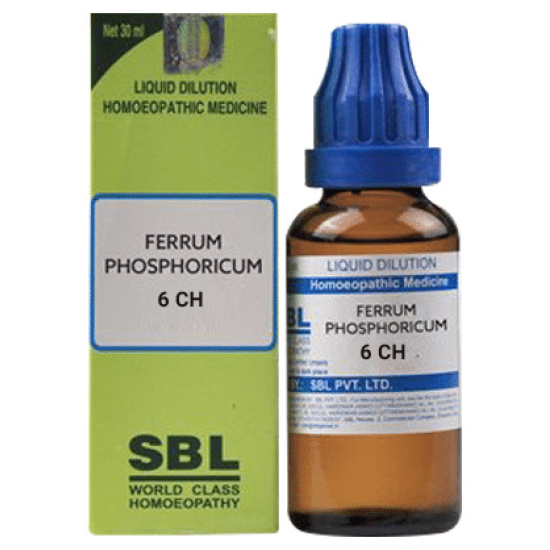 SBL Ferrum Phosphoricum Dilution 6 CH image