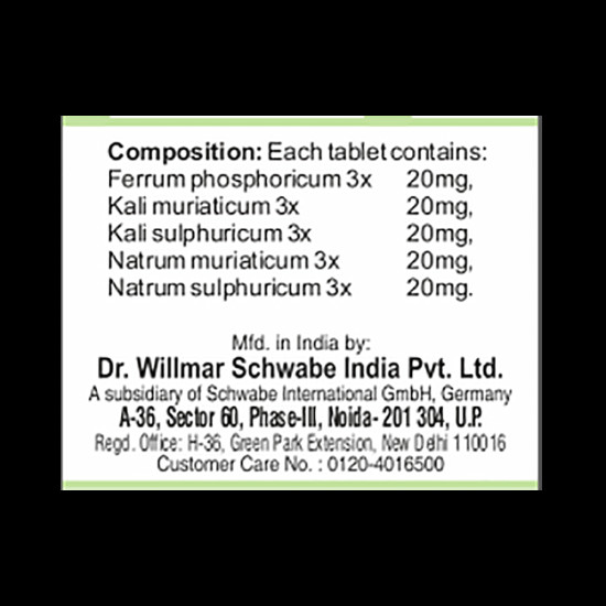 Dr Willmar Schwabe India Bio-Combination 11 (BC 11) Tablet image