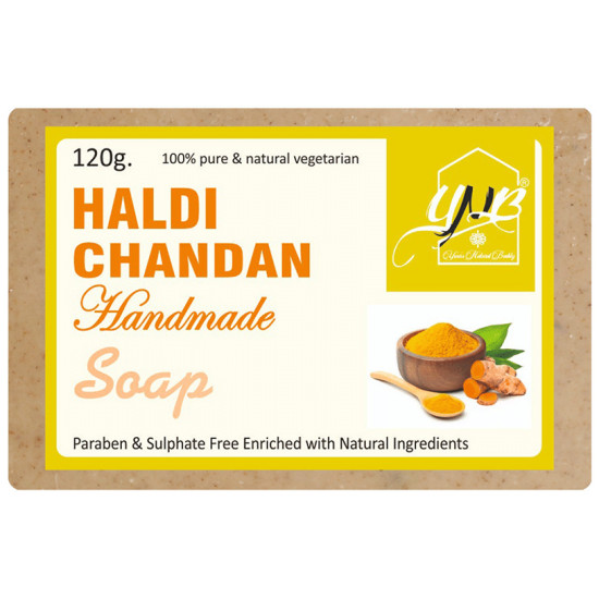 YNB Your's Natural Buddy Haldi Chandan Handmade Soap image