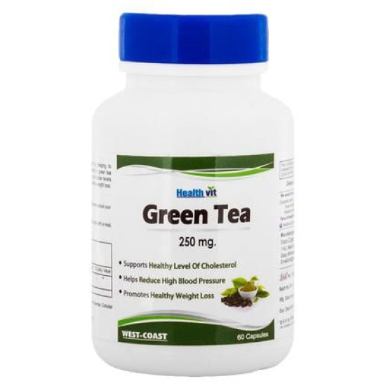 HealthVit Green Tea 250mg Capsule image