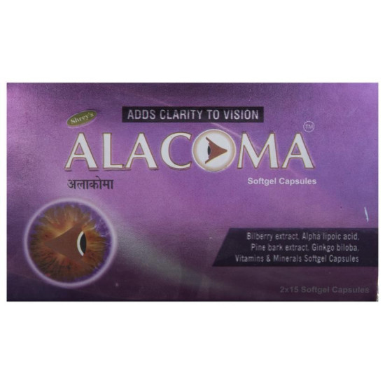 Shrey's Alacoma Softgel Capsules image