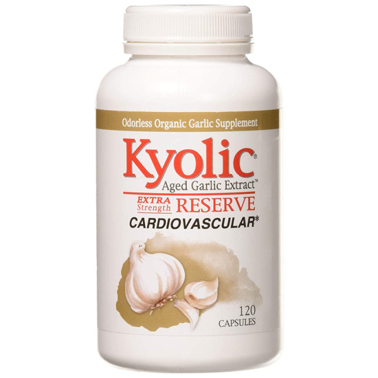 Kyolic Aged Garlic Extract Cardiovascular Extra Strength Reserve Capsule image