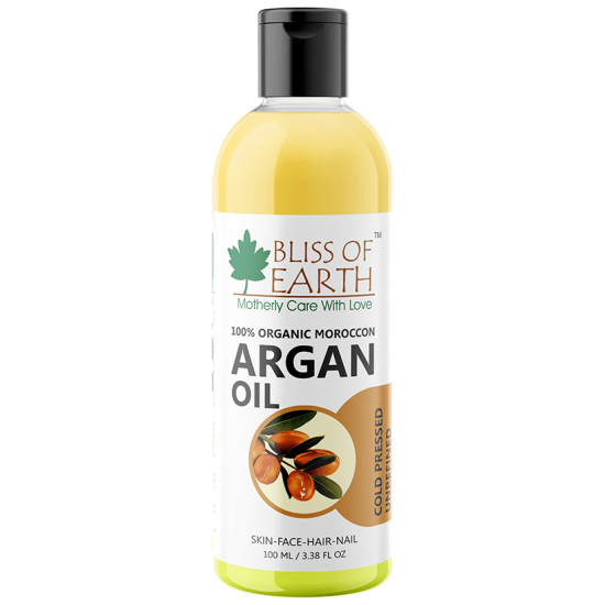 Bliss of Earth 100% Organic Moroccon Argan Oil image