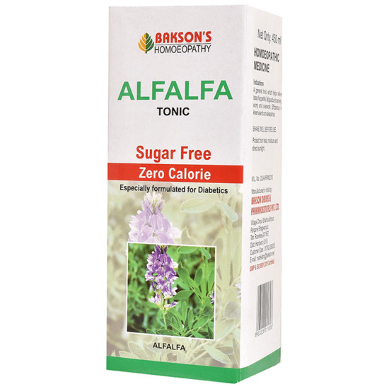 Bakson's Alfalfa Tonic Sugar Free image