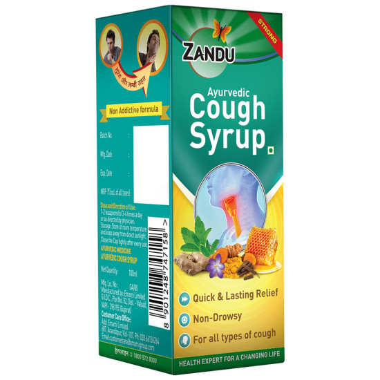 Zandu Ayurvedic Cough Syrup image