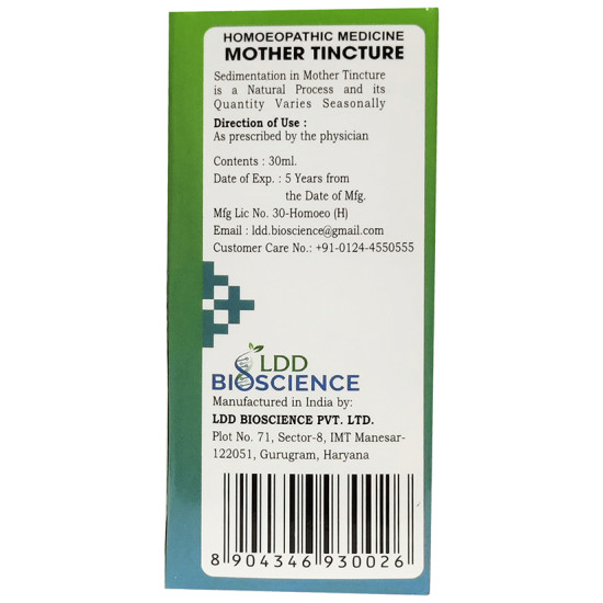 LDD Bioscience Kalmegh Mother Tincture Q image