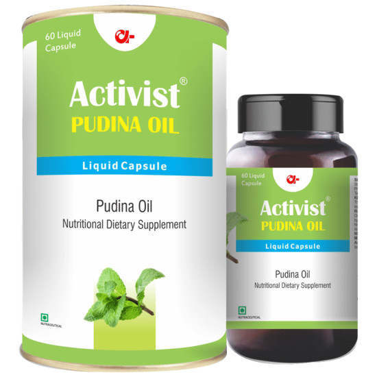 Activist Pudina Oil Liquid Capsule image