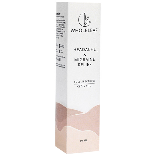 Wholeleaf Headache & Migraine Relief Oil image