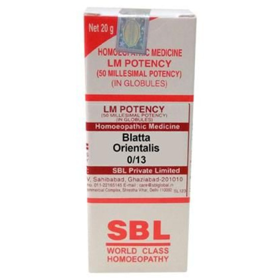 SBL Blatta Orientalis 0/13 LM image