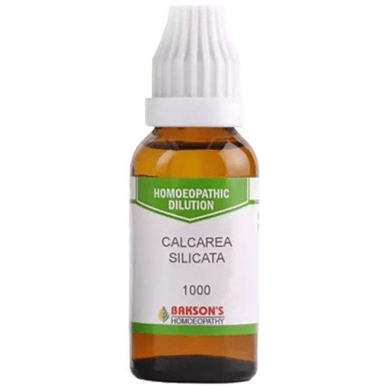 Bakson's Calcarea Silicata Dilution 1000 CH image