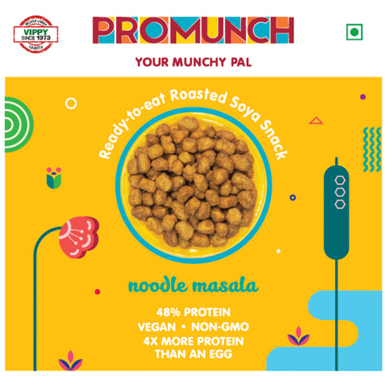 Promunch Noodle Masala Ready-to-Eat Roasted Snack (150gm Each) image