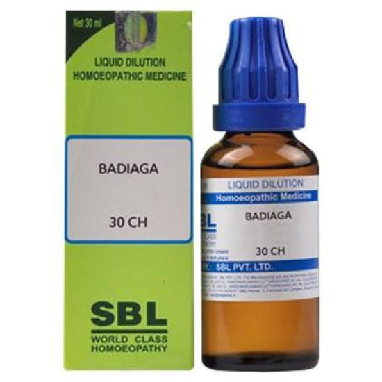 SBL Badiaga Dilution 30 CH image