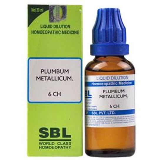 SBL Plumbum Metallicum Dilution 6 CH image