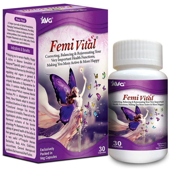 AVG Femi Vital Veg Capsule image