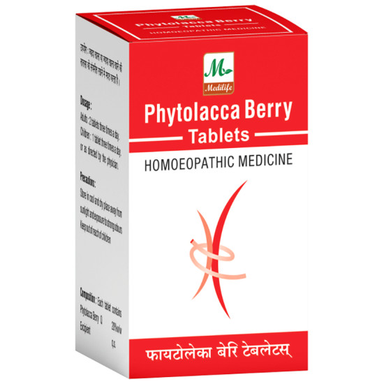 Medilife Phytolacca Berry Tablet (25gm Each) image