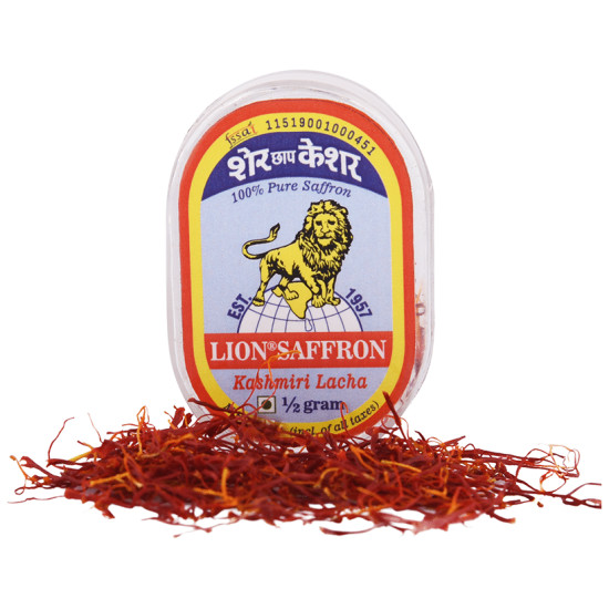 Lion Saffron Kashmiri Lacha (1/2gm Each) image