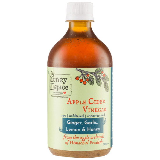 Honey and Spice Apple Cider Vinegar Ginger Garlic Lemon and Honey image