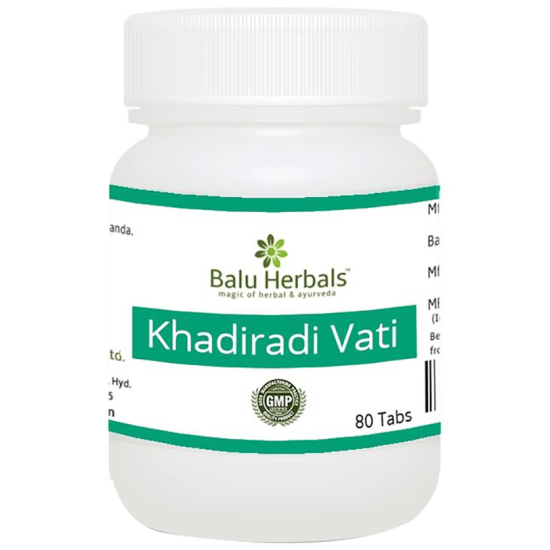 Balu Herbals Khadiradi Vati image