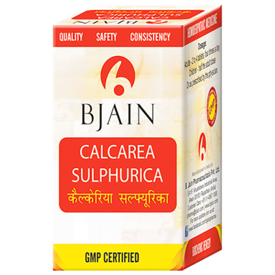 Bjain Calcarea Sulphurica Biochemic Tablet 12X image