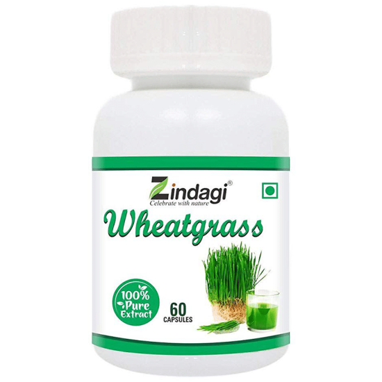 Zindagi Wheatgrass Capsule image