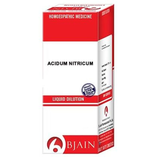 Bjain Acidum Nitricum Dilution 3X image