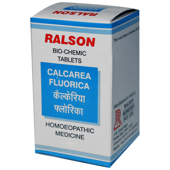 Ralson Remedies Calcarea Fluorica Biochemic Tablet 12X image