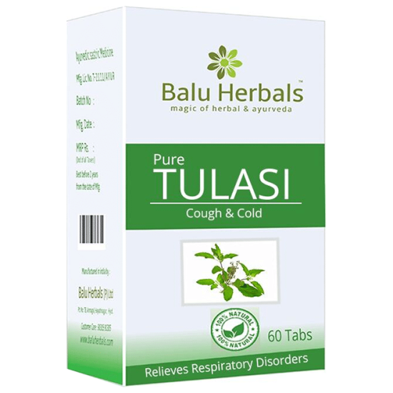 Balu Herbals Pure Tulasi Tablet image