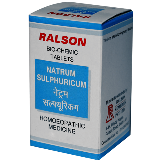 Ralson Remedies Natrum Sulphuricum Biochemic Tablet 3X image