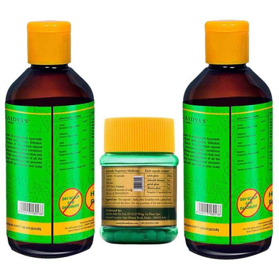 Dr. Vaidya's Anti- Hair Fall Pack- Ayurvedic Pack for Hair Fall image