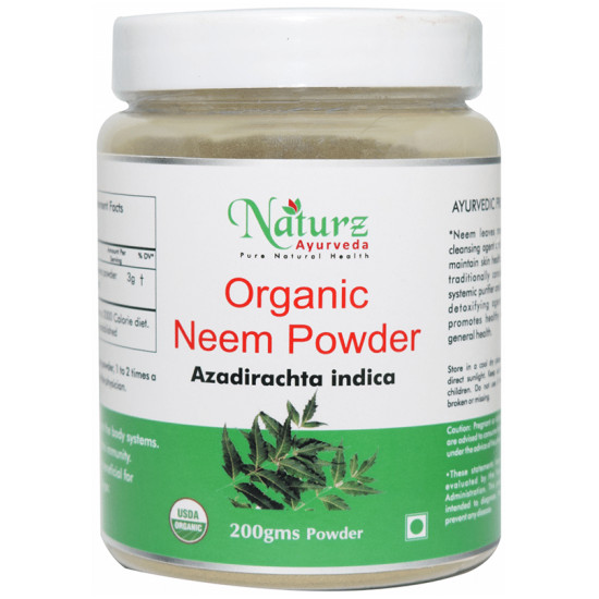 Naturz Ayurveda Organic Neem Azadirachta Indica Powder image