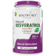 HealthyHey Natural Resveratrol + Bio Perin 255mg Vegetable Capsule image