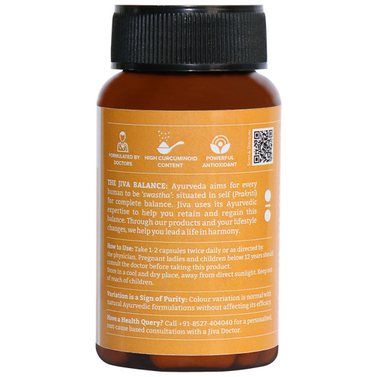 Jiva Ayurveda Turmeric Capsule image