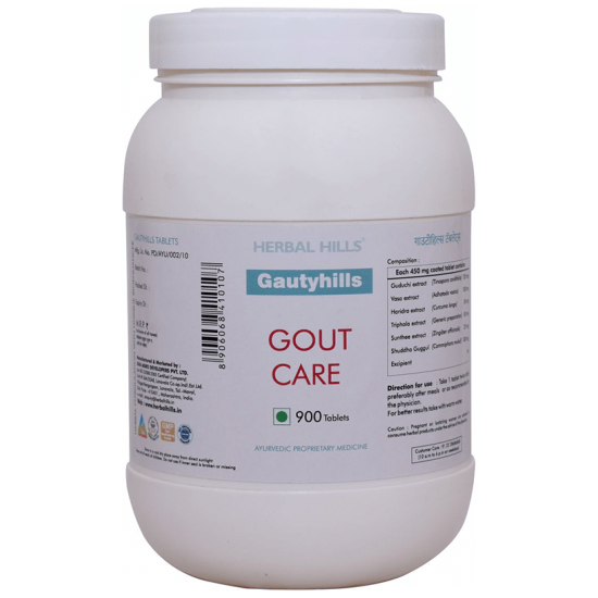 Herbal Hills Gautyhills Gout Care Tablet Value Pack image