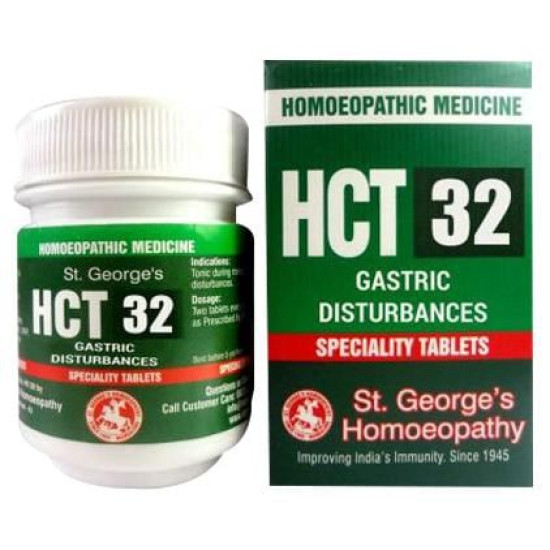 St. George’s HCT 32 Gastric Disturbances Tablet image