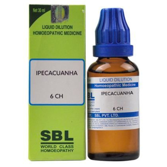 SBL Ipecacuanha Dilution 6 CH image