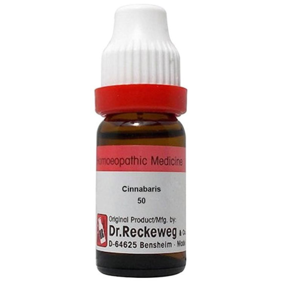 Dr. Reckeweg Cinnabaris Dilution 50M CH image