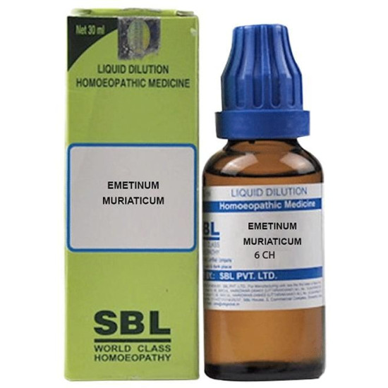 SBL Emetinum Muriaticum Dilution 6 CH image