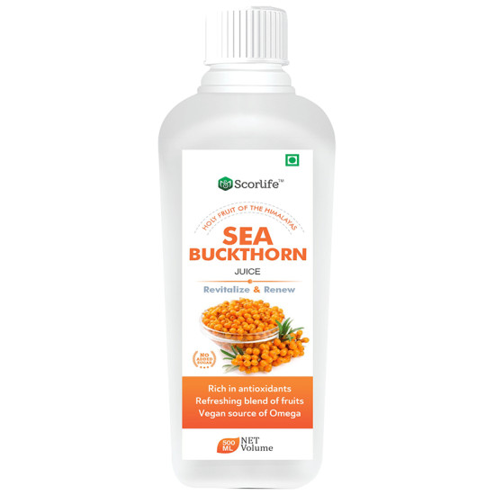 Scorlife Sea Buckthron Juice (500ml Each) No Added Sugar image