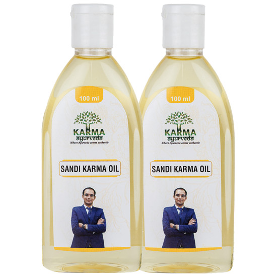 Karma Ayurveda Sandi Karma Oil (100ml Each) image