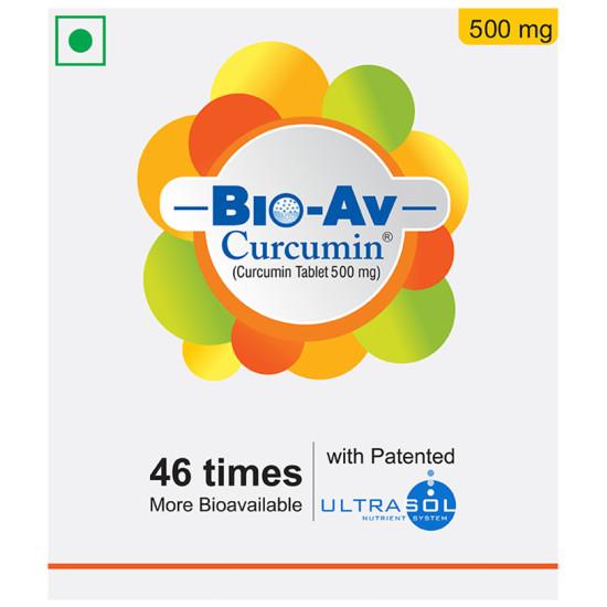 Bio-Av Curcumin 500mg Tablet image