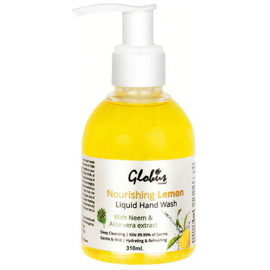 Globus Naturals Nourishing Lemon Liquid Hand Wash image