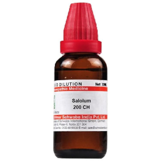 Dr Willmar Schwabe India Salolum Dilution 200 CH image