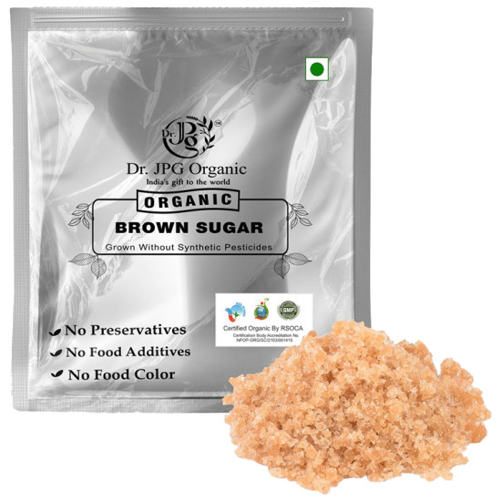 Dr. JPG Organic Brown Sugar (500gm Each) image