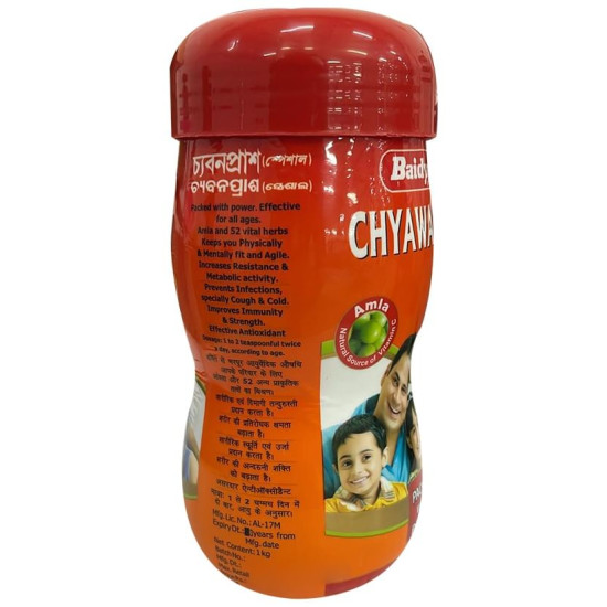 Baidyanath Chyawanprash Special Immunity Booster for OmniProtection with Vansaar Madhu 50gm Free image