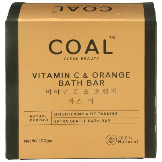 Coal Clean Beauty Bath Bar Vitamin C and Orange image