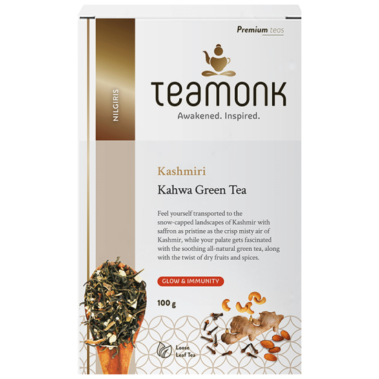 Teamonk Kashmiri Kahwa Nilgiris Green Tea image