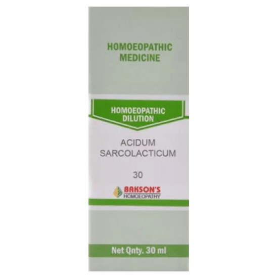 Bakson's Acidum Sarcolacticum Dilution 30 image