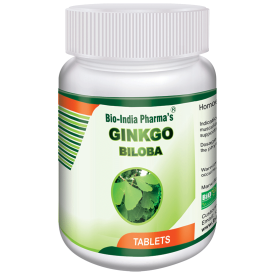 Bio India Ginkgo Biloba Tablet image