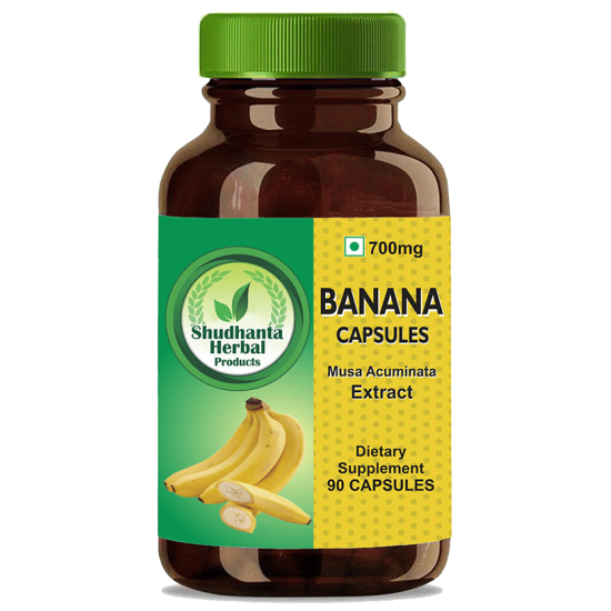 Shudhanta Herbal Banana 700mg Capsule image