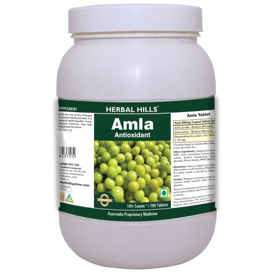 Herbal Hills Amla Antioxidant Tablet image